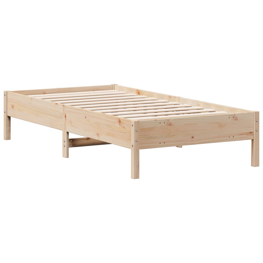 Bedframe Massief Grenenhout 75 x 190 cm
