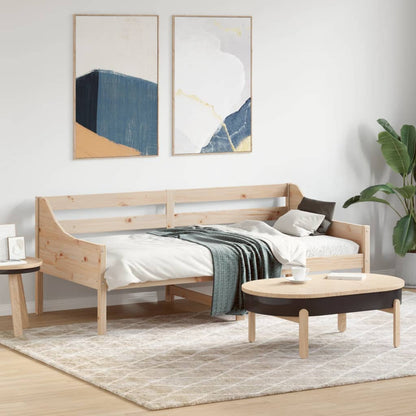 Slaapbank 90x190 cm massief grenenhout