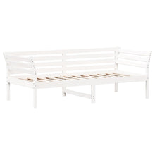 Slaapbank 100x200 cm massief grenenhout wit 100 x 200 cm Wit