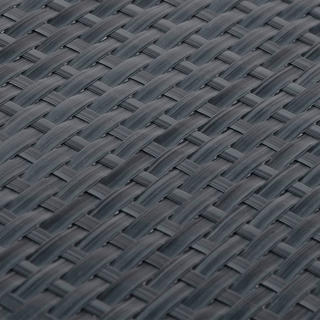 Balkonscherm Poly Rattan Kleurig 300 x 100 cm