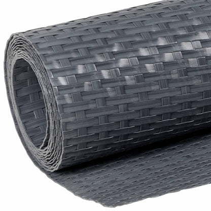 Balkonscherm Poly Rattan Kleurig 300 x 100 cm