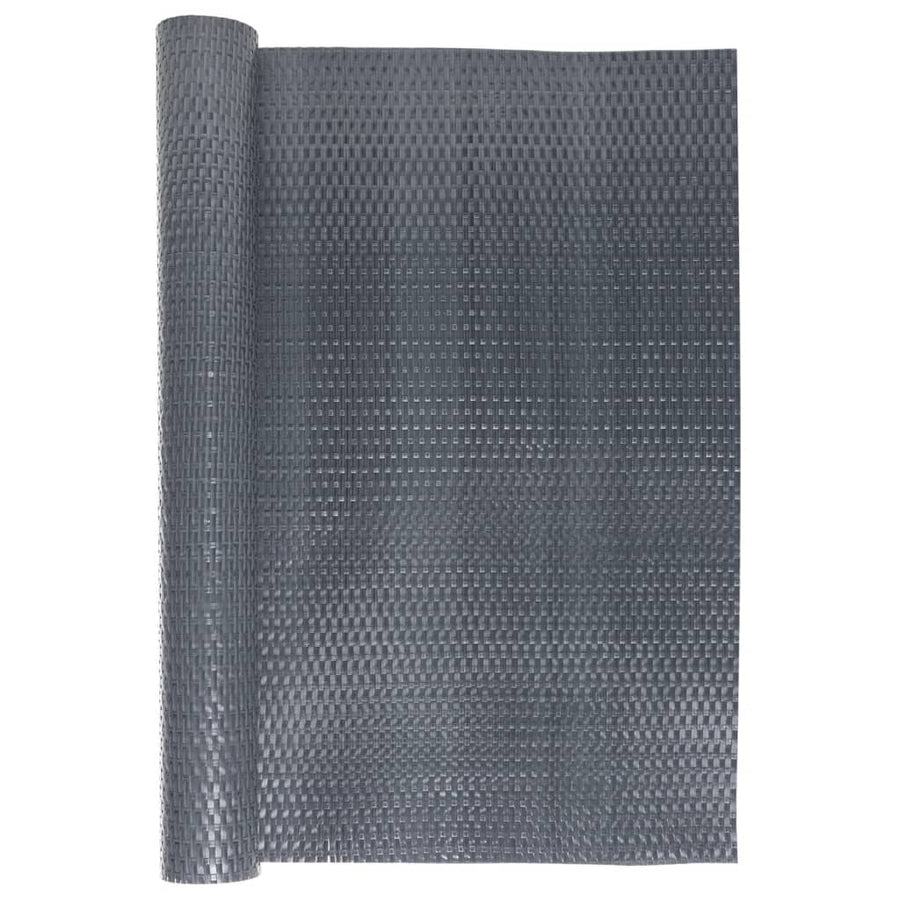 Balkonscherm Poly Rattan Kleurig 400 x 80 cm