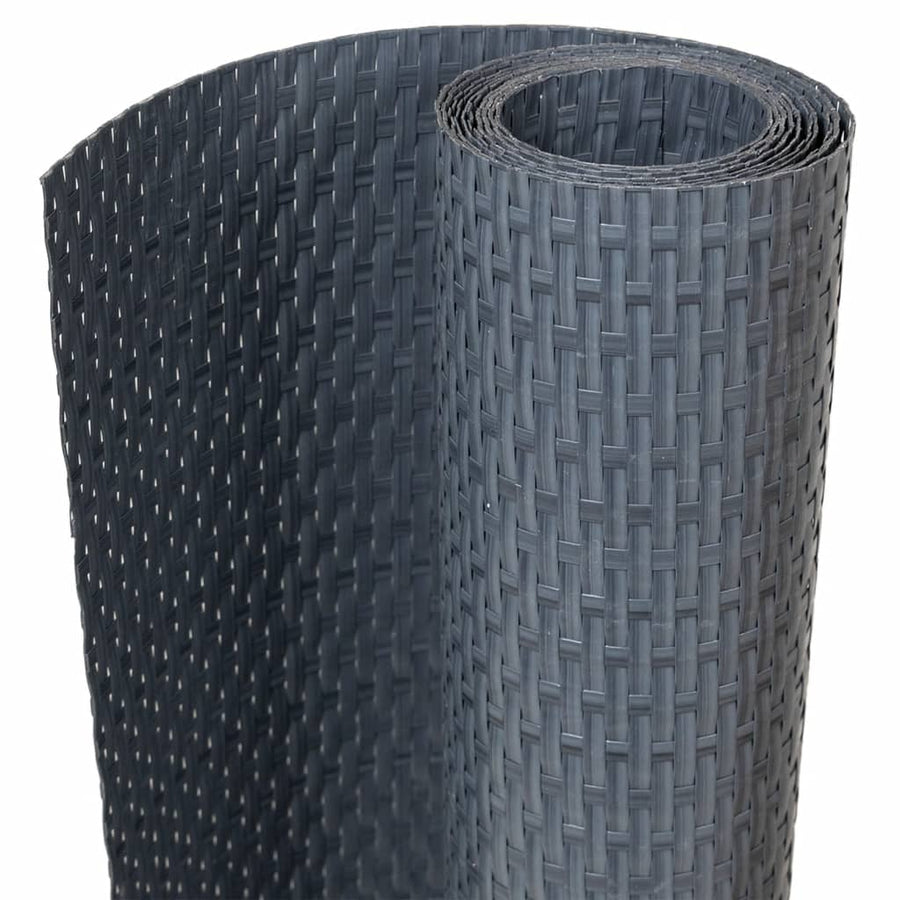 Balkonscherm Poly Rattan Kleurig 400 x 90 cm
