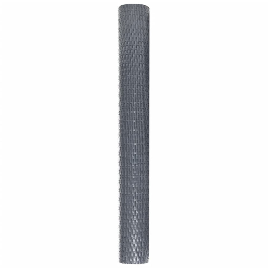 Balkonscherm Poly Rattan Kleurig 500 x 80 cm