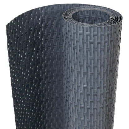 Balkonscherm Poly Rattan Kleurig 500 x 90 cm