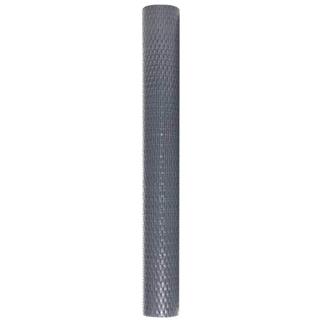 Balkonscherm Poly Rattan Kleurig 500 x 90 cm