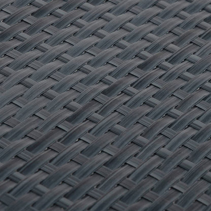 Balkonscherm Poly Rattan Kleurig 500 x 90 cm