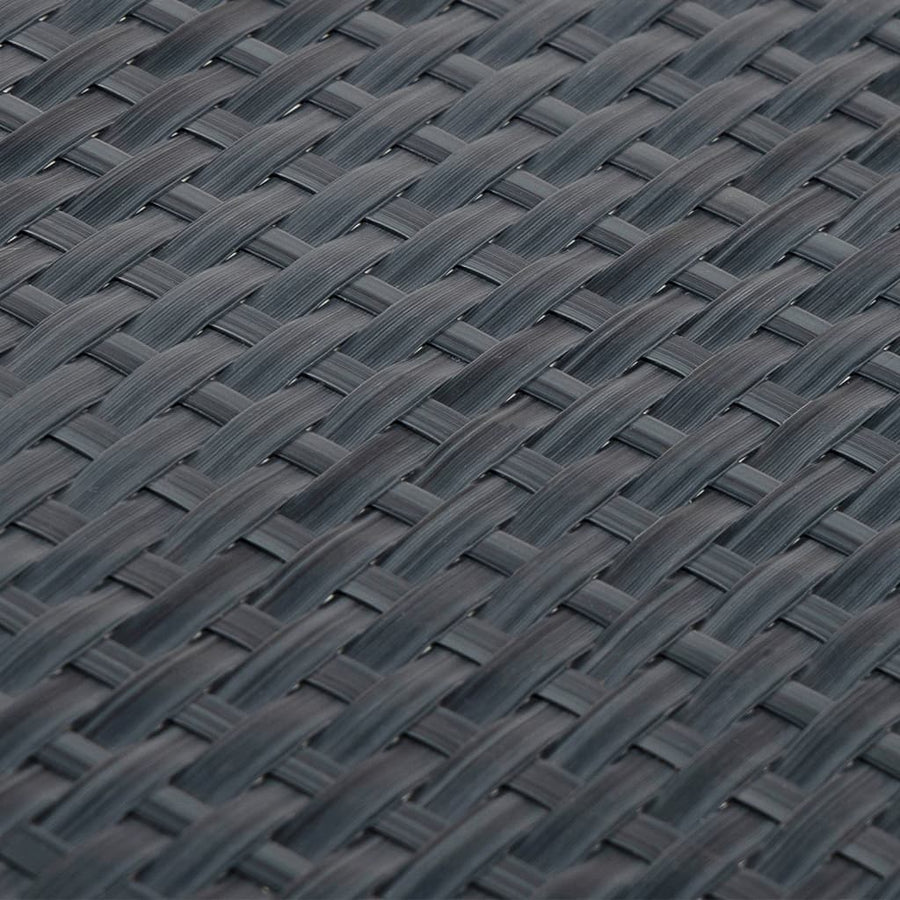 Balkonscherm Poly Rattan Kleurig 500 x 90 cm