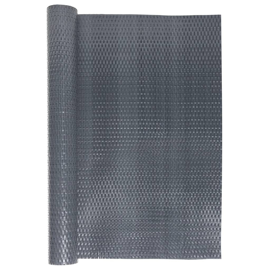 Balkonscherm Poly Rattan Kleurig 500 x 100 cm