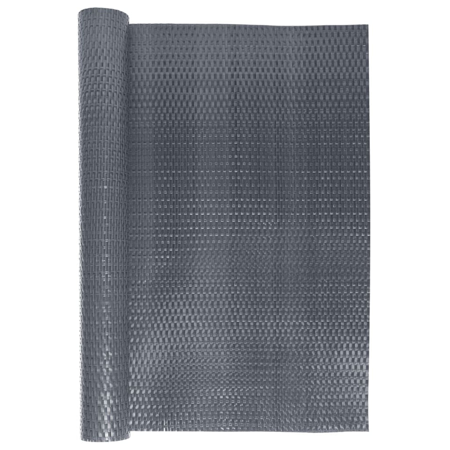 Balkonscherm Poly Rattan Kleurig 600 x 90 cm