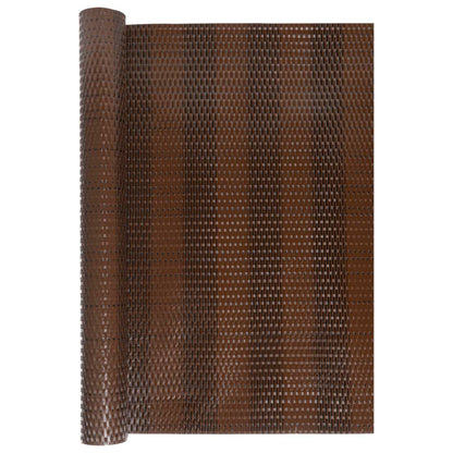 Balkonscherm Poly Rattan 400 x 80 cm