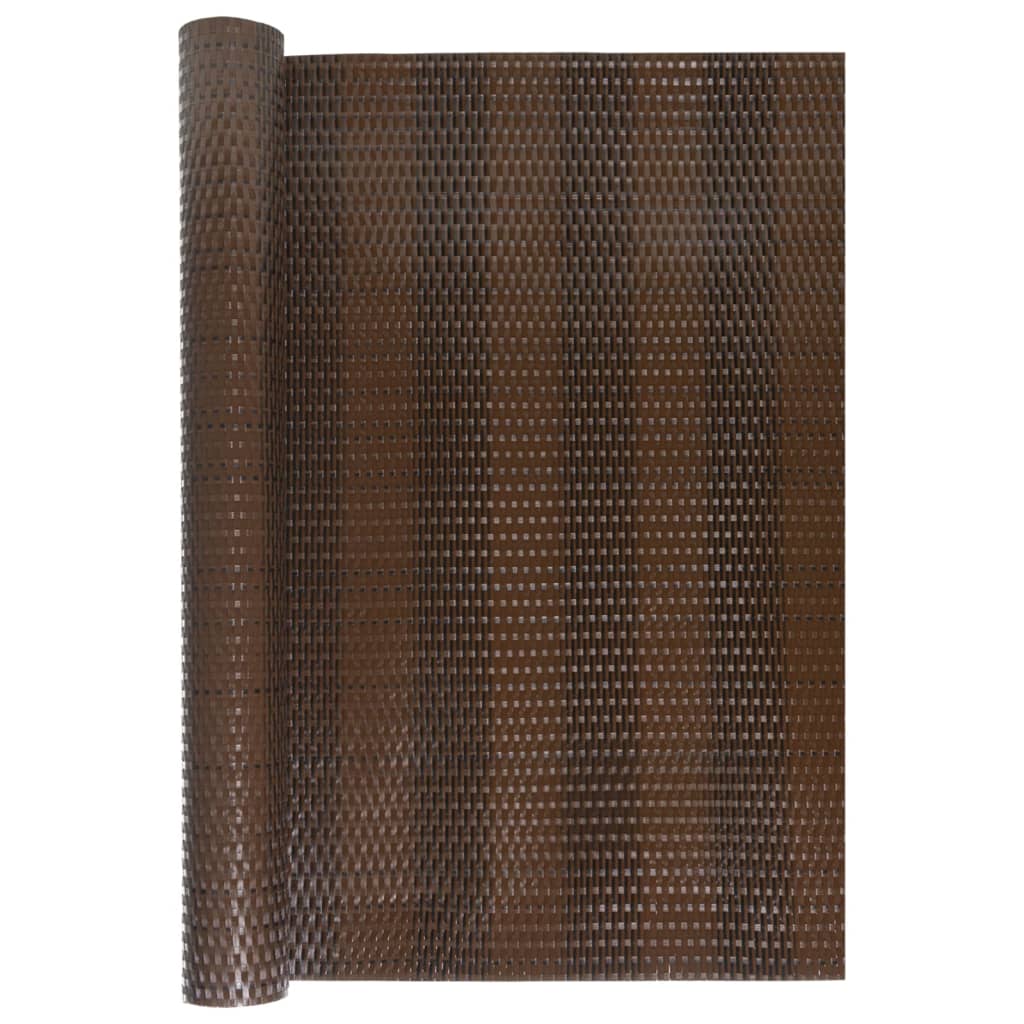 Balkonscherm Poly Rattan 400 x 90 cm