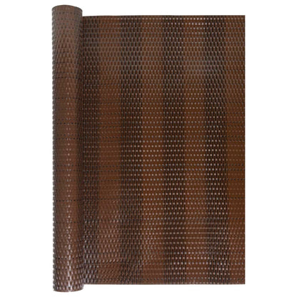 Balkonscherm Poly Rattan 400 x 90 cm