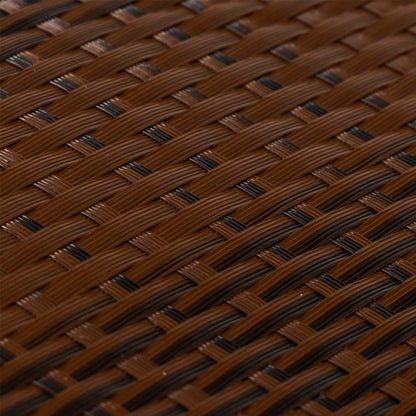 Balkonscherm Poly Rattan 400 x 90 cm