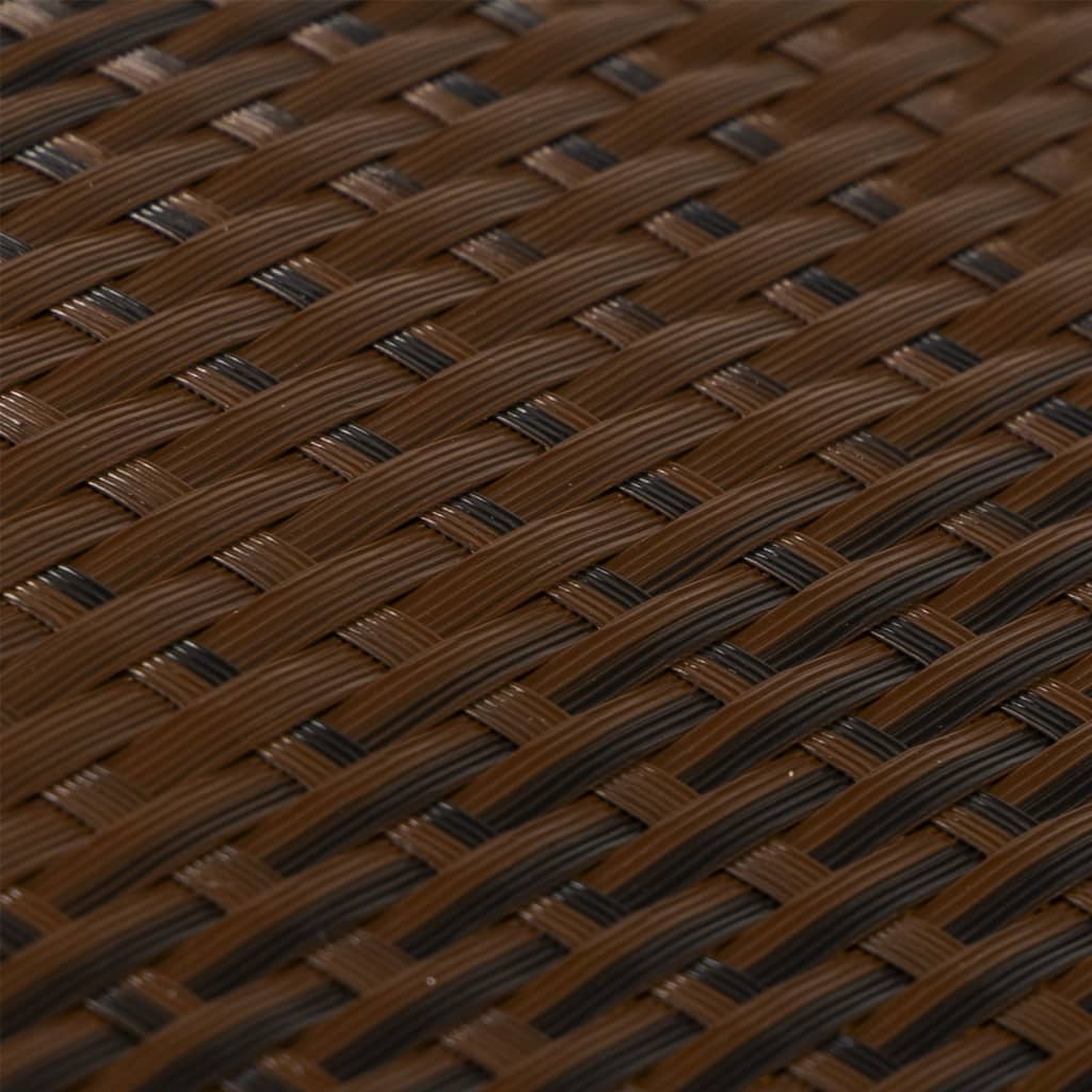 Balkonscherm Poly Rattan 400 x 100 cm