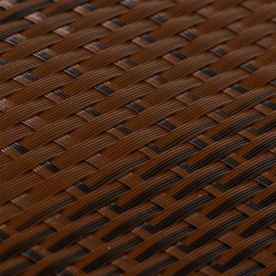 Balkonscherm Poly Rattan 400 x 100 cm