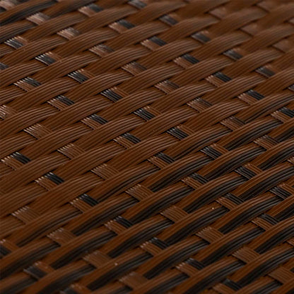 Balkonscherm Poly Rattan 500 x 90 cm