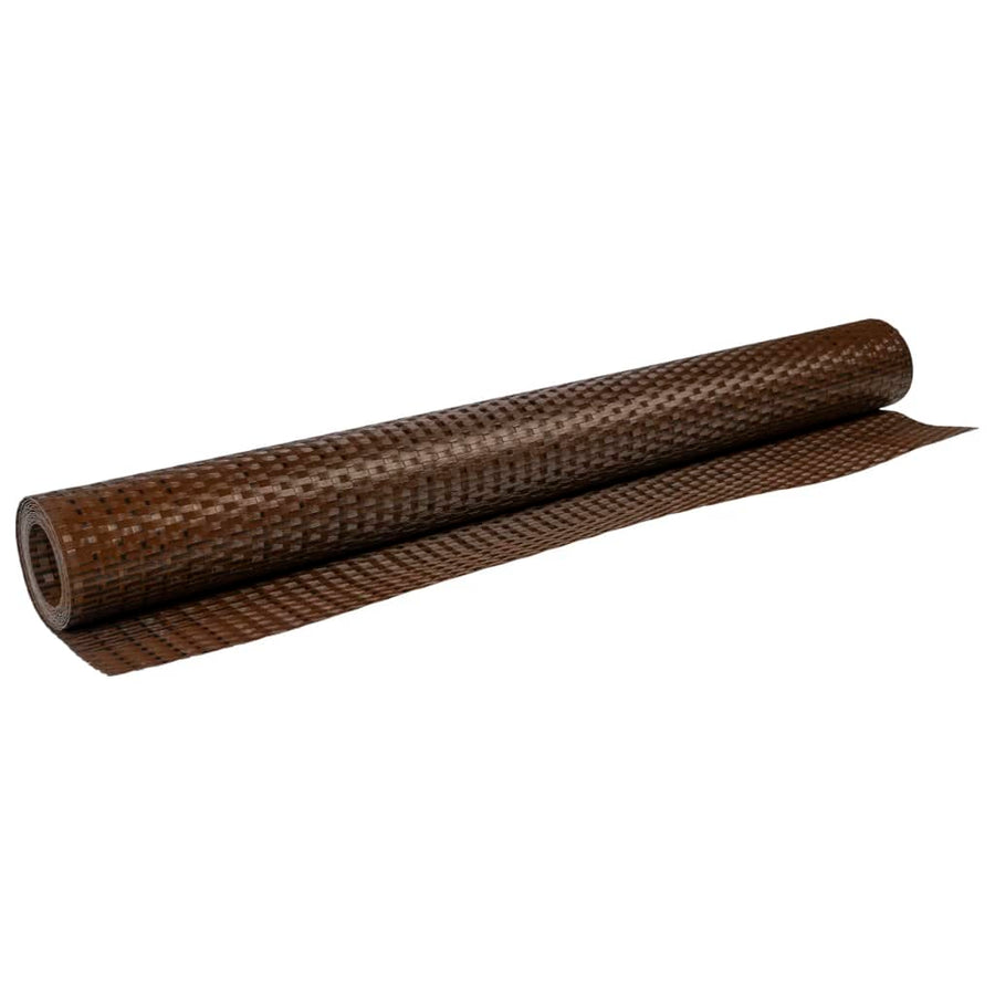 Balkonscherm Poly Rattan 500 x 100 cm