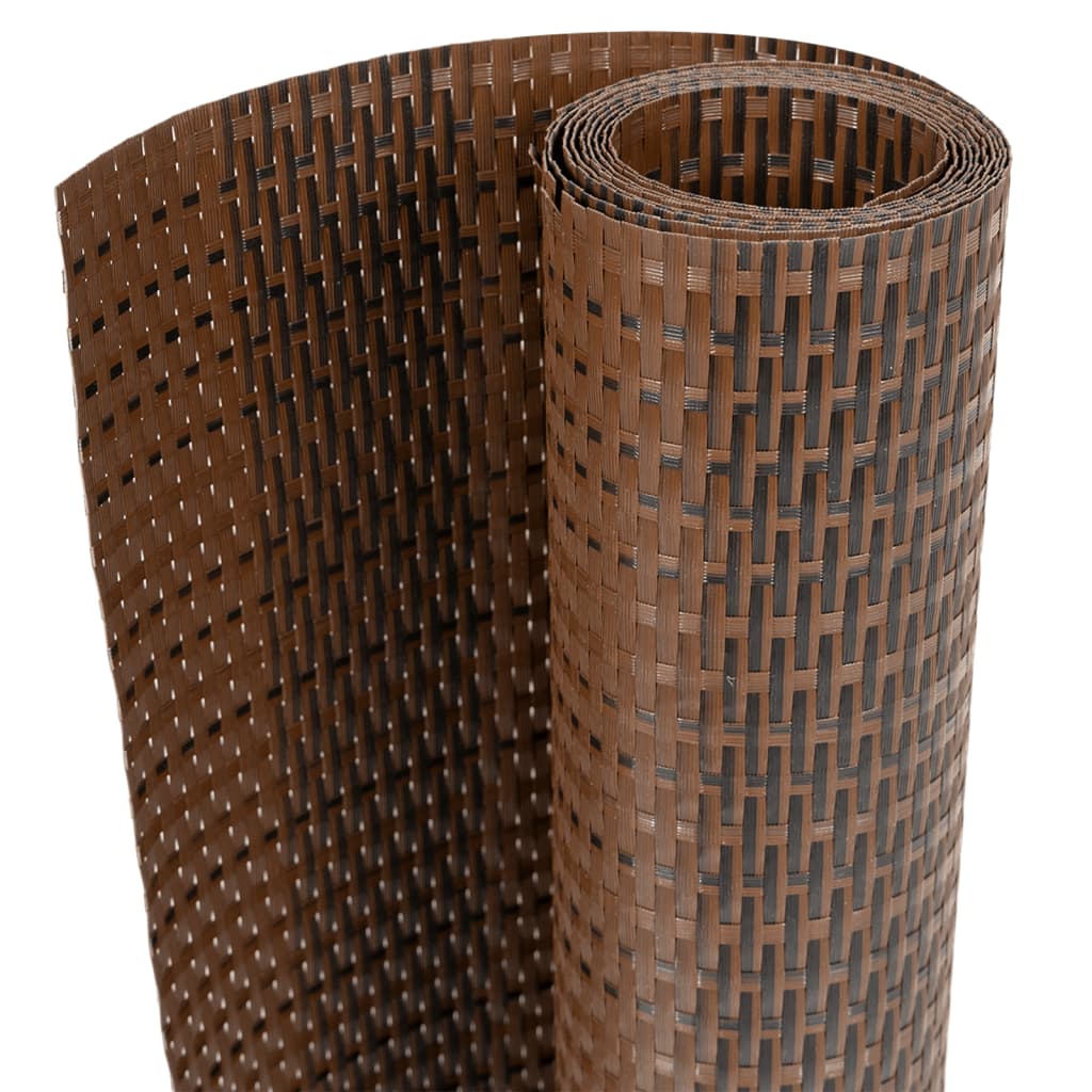Balkonscherm Poly Rattan 600 x 80 cm