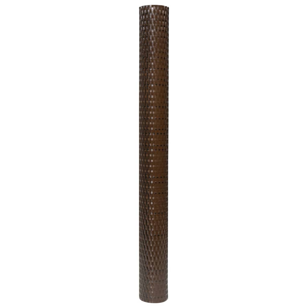 Balkonscherm Poly Rattan 600 x 80 cm