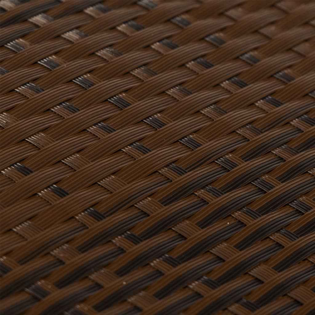 Balkonscherm Poly Rattan 600 x 80 cm
