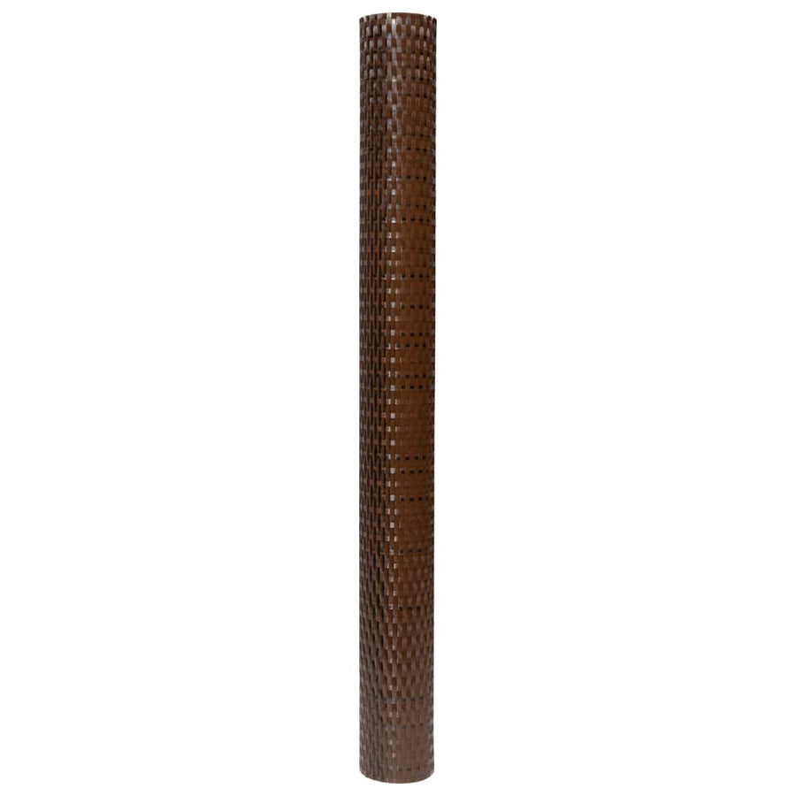 Balkonscherm Poly Rattan 1000 x 80 cm