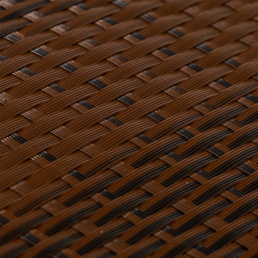 Balkonscherm Poly Rattan 1000 x 80 cm