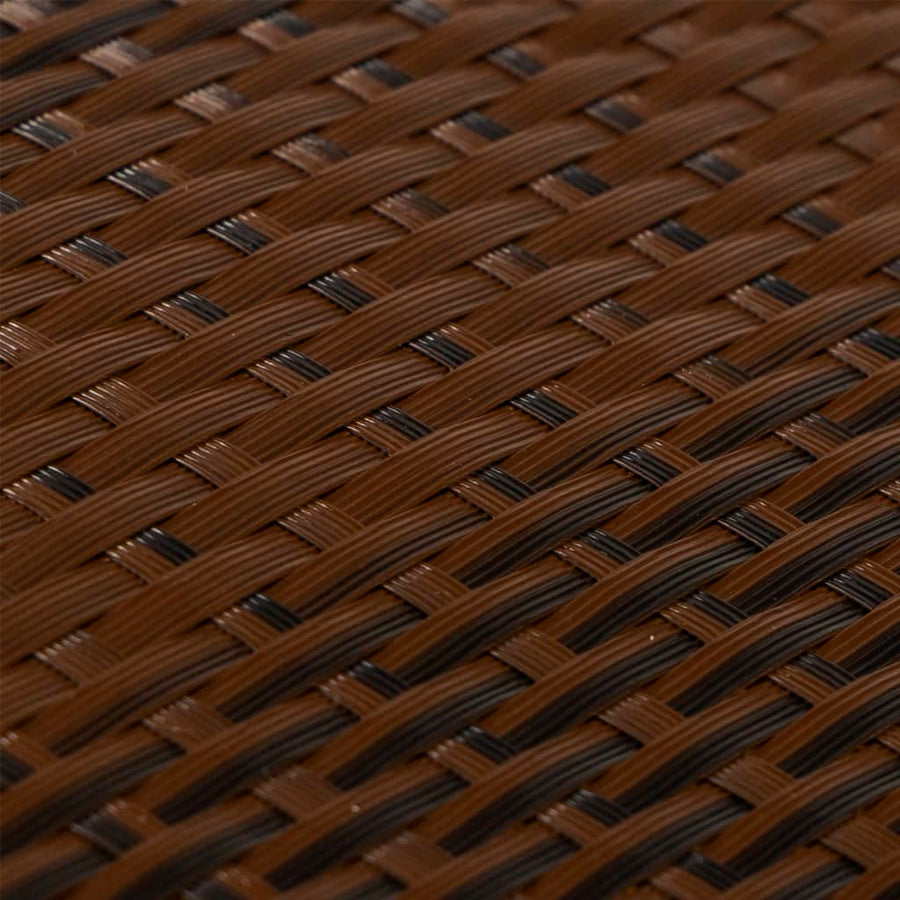 Balkonscherm Poly Rattan 1000 x 90 cm