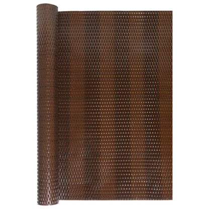 Balkonscherm Poly Rattan 1000 x 100 cm
