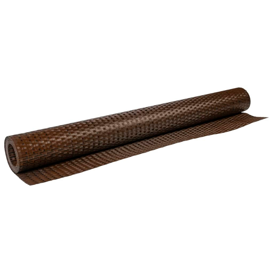 Balkonscherm Poly Rattan 1000 x 100 cm