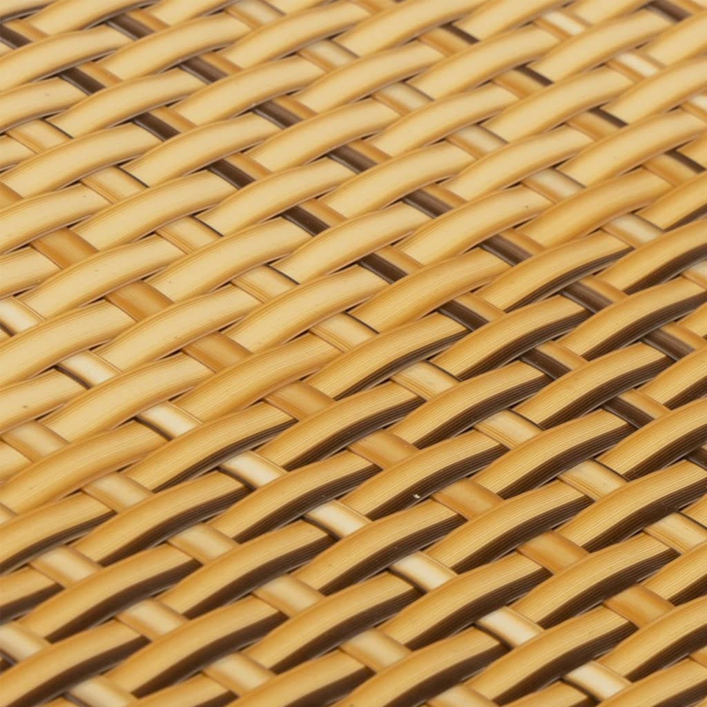 Balkonscherm Poly Rattan 500 x 100 cm