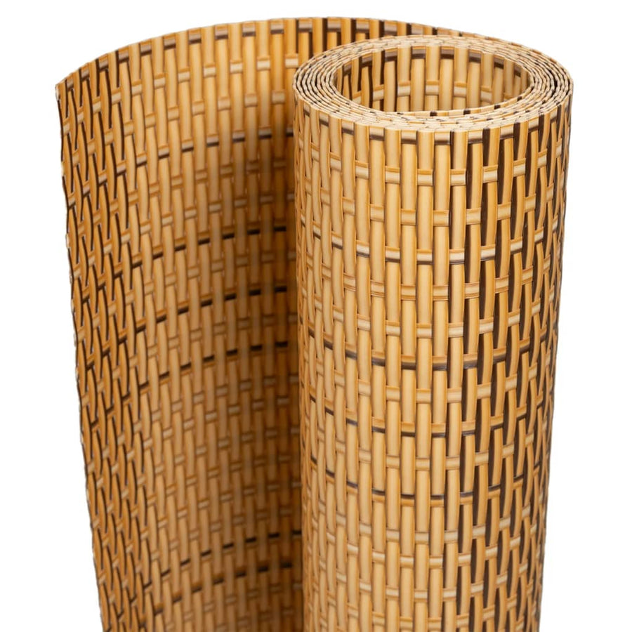 Balkonscherm Poly Rattan 600 x 100 cm