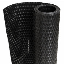Balkonscherm 300X80 Cm Poly Rattan Zwart