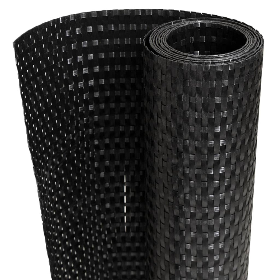 Balkonscherm Poly Rattan 400 x 80 cm