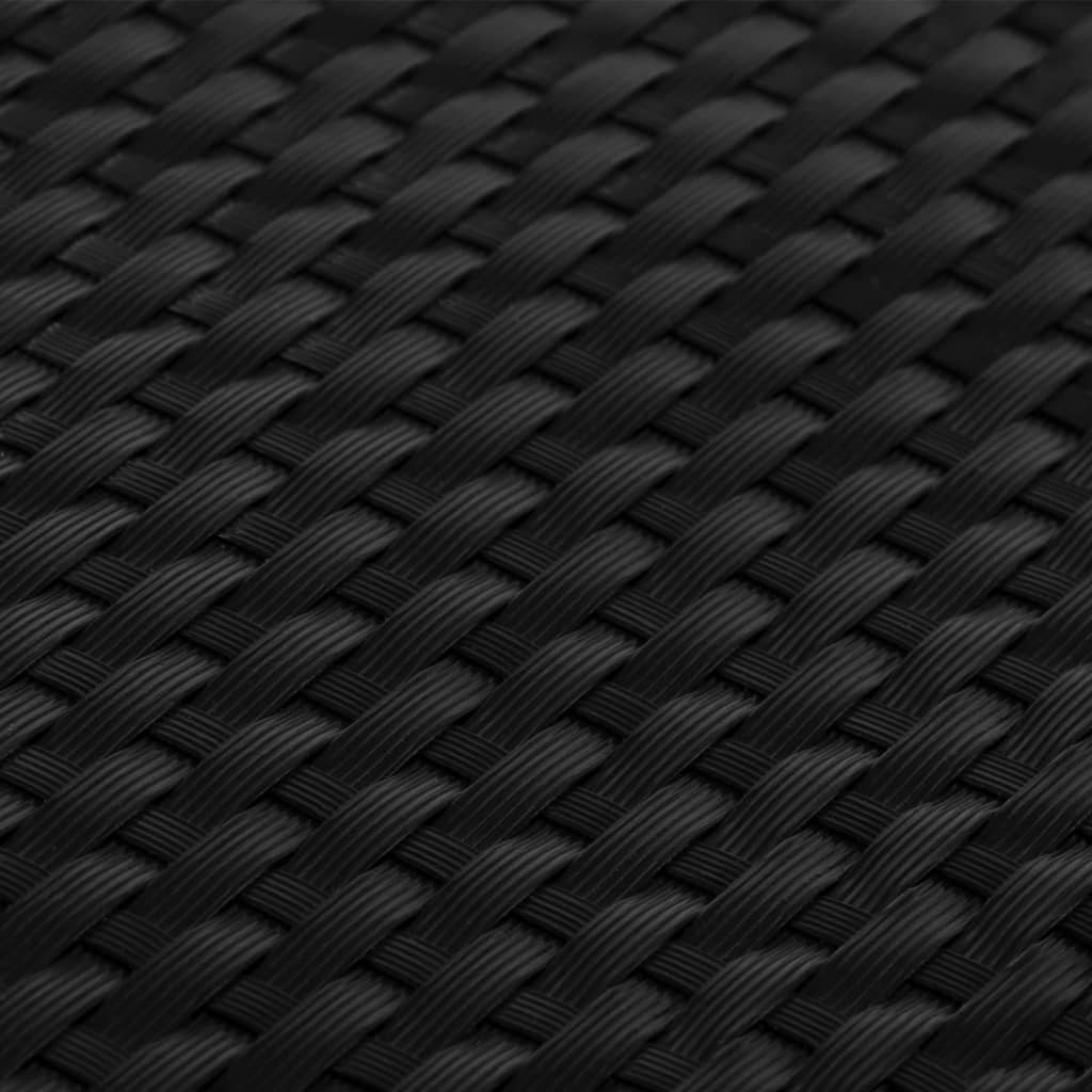 Balkonscherm Poly Rattan 400 x 80 cm