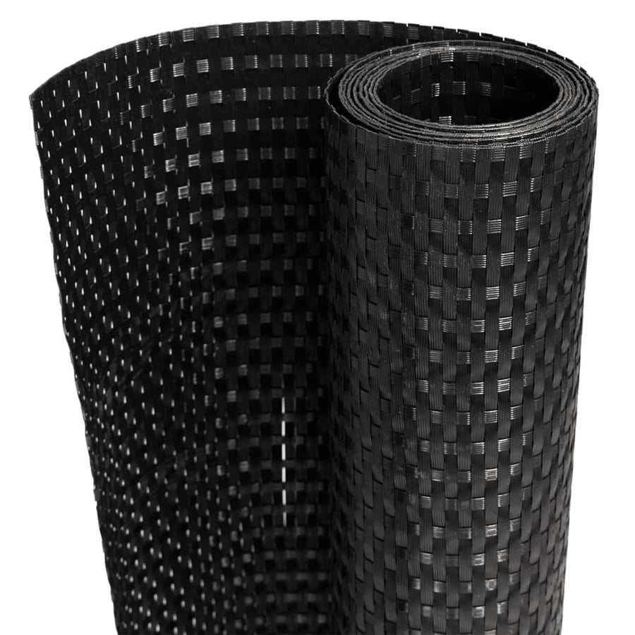 Balkonscherm Poly Rattan 400 x 100 cm