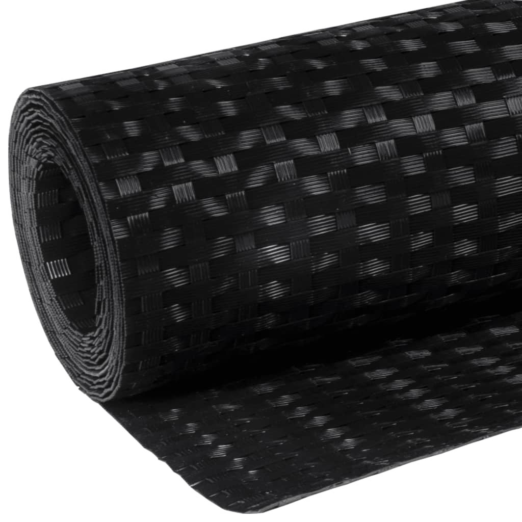 Balkonscherm Poly Rattan 400 x 100 cm