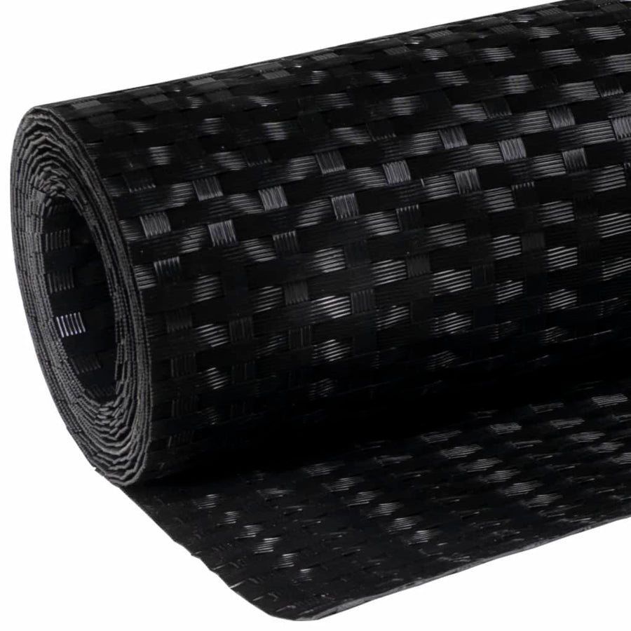 Balkonscherm Poly Rattan 500 x 90 cm