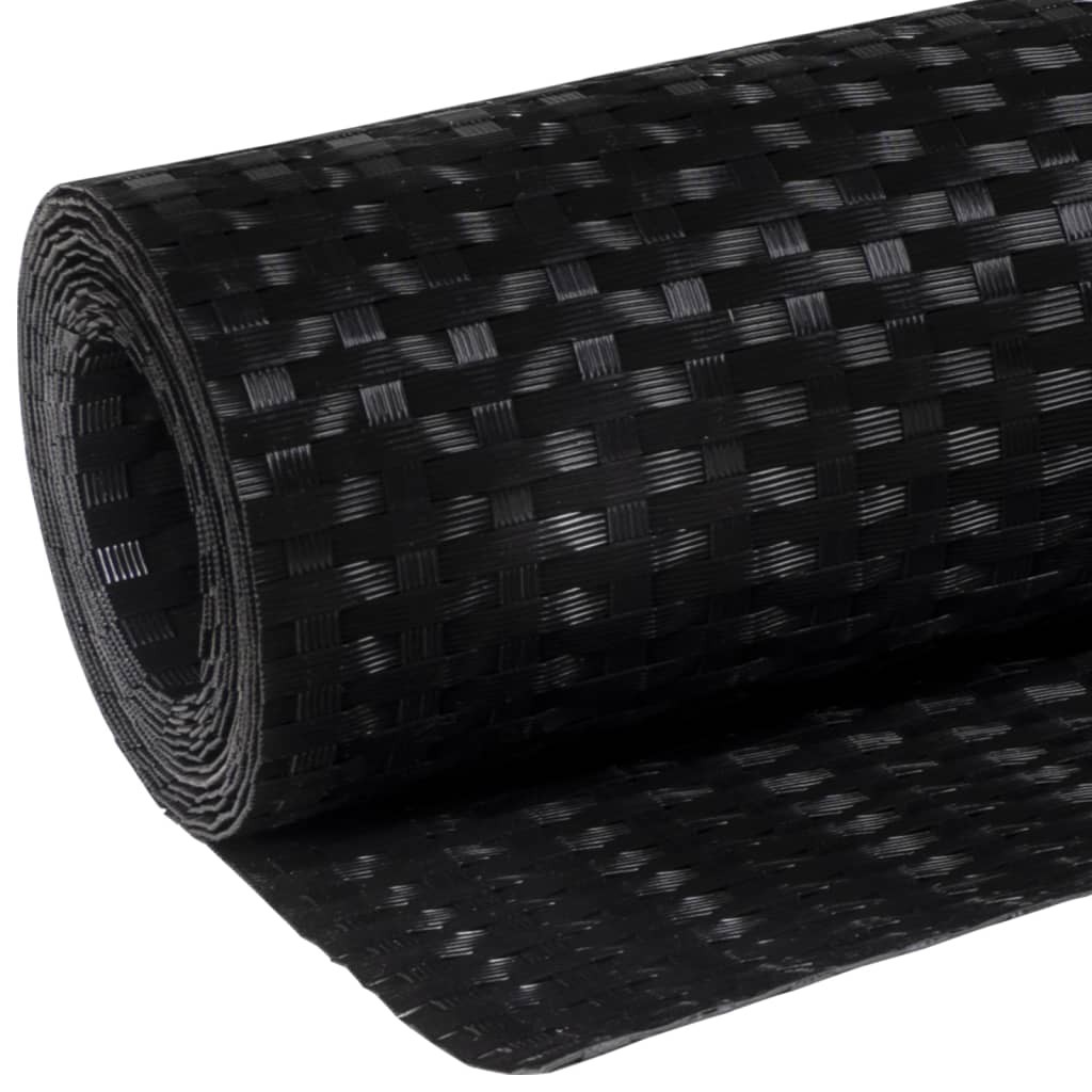 Balkonscherm Poly Rattan 600 x 80 cm