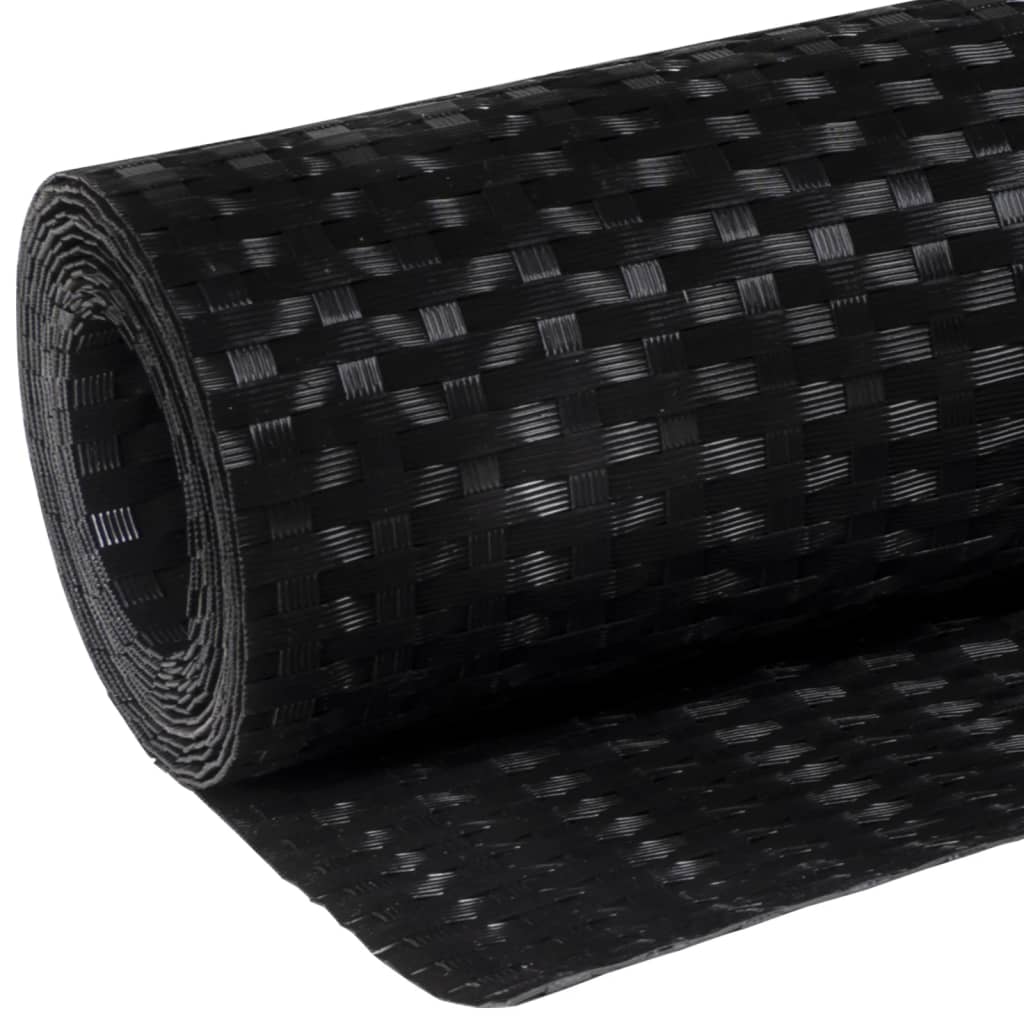 Balkonscherm Poly Rattan 600 x 100 cm