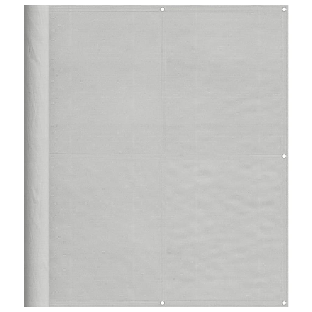 Balkonscherm 120x300 cm 100% oxford polyester lichtgrijs