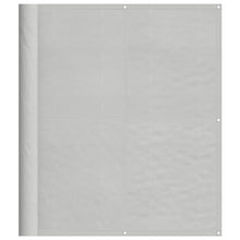 Balkonscherm 120x300 cm 100% oxford polyester lichtgrijs