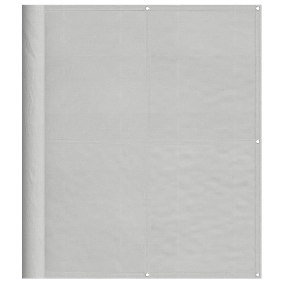 Balkonscherm 120x300 cm 100% oxford polyester lichtgrijs