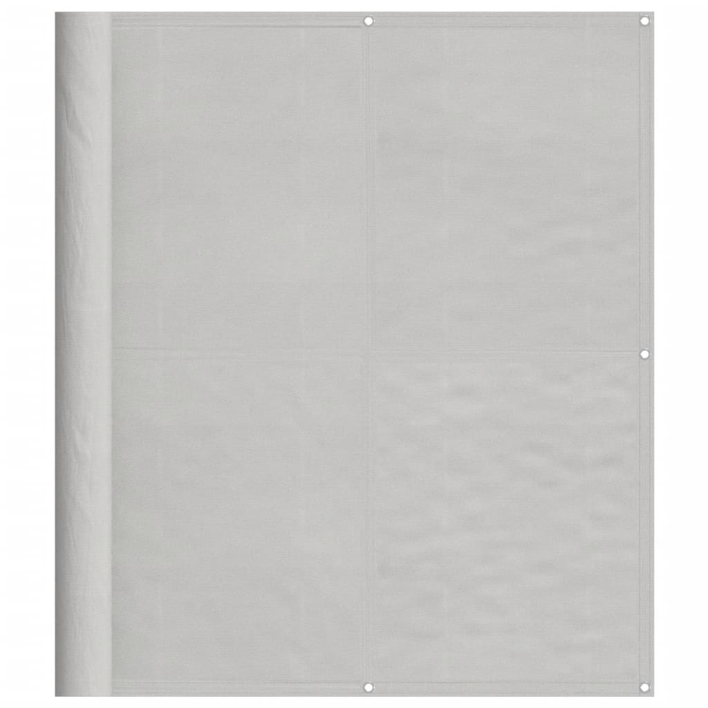 Balkonscherm 120x800 cm 100% oxford polyester lichtgrijs