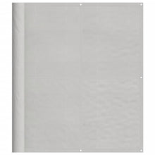 Balkonscherm 120x800 cm 100% oxford polyester lichtgrijs