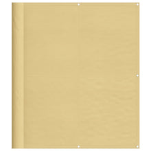Balkonscherm 120x300 cm 100% oxford polyester zandkleurig