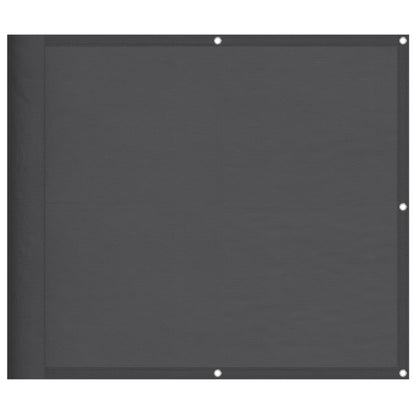 Balkonscherm 90X700 Cm 100% Polyester Oxford Antracietkleurig