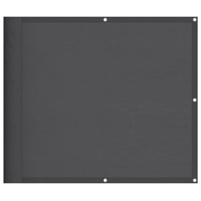 Balkonscherm 90X800 Cm 100% Polyester Oxford Antracietkleurig