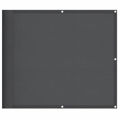 Balkonscherm 90X1000 Cm 100% Polyester Oxford Antracietkleurig