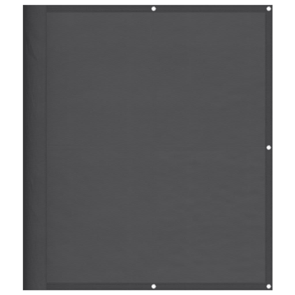 Balkonscherm 120X800 Cm 100% Polyester Oxford Antracietkleurig